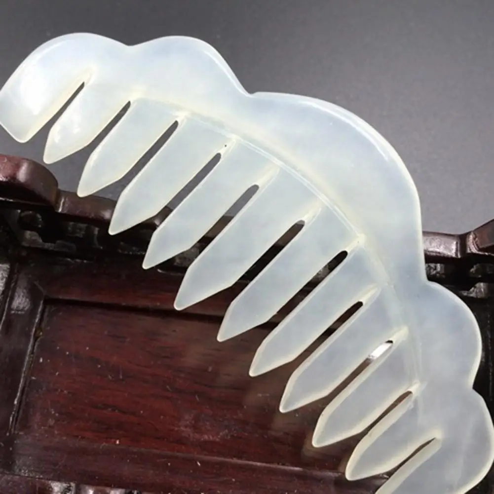 Натуральный нефрит соскабливающая Расческа массажная доска Нефритовая