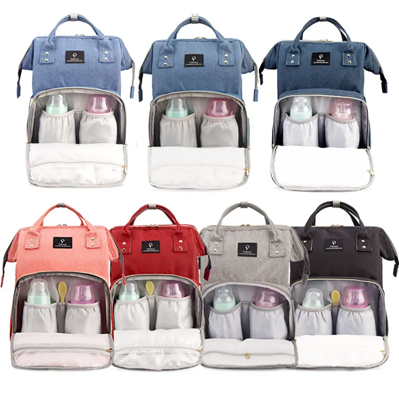 

Netherland France Drop Shipping Baby Diaper Bag With USB Interface Large Maternity Bag with Hooks Waterproof Free Shipping