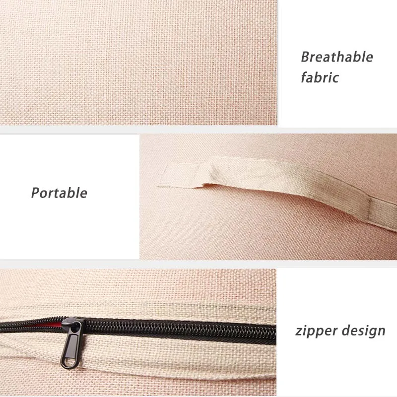 

Yoga Balance Ball Pregnant Woman Explosion Proof Linen Cover Pilates Gym Home Fitness Training Anti-slip Massage Ball Cover