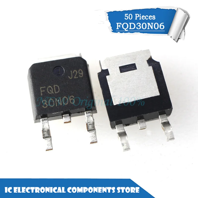 

New original 50pcs/lot FQD30N06 TO-252