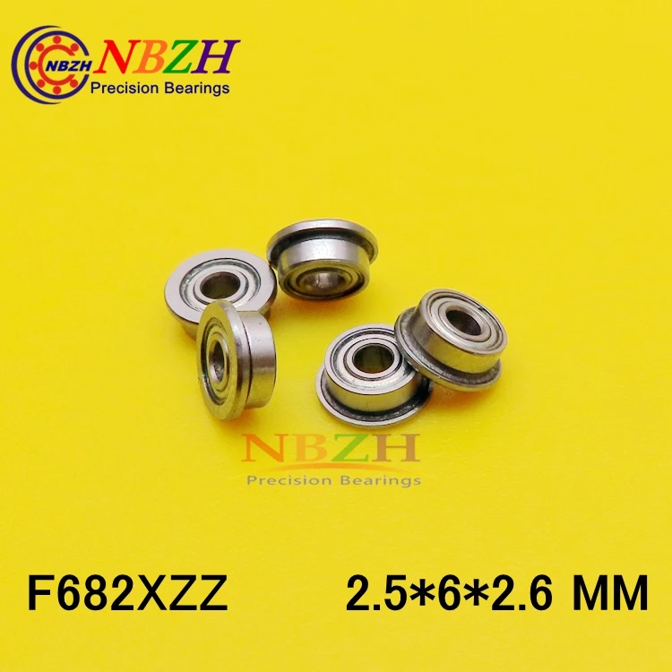 Фланцевый подшипник тонкие стенки шарикоподшипники с глубоким желобом F682XZZ 2 5*6*7