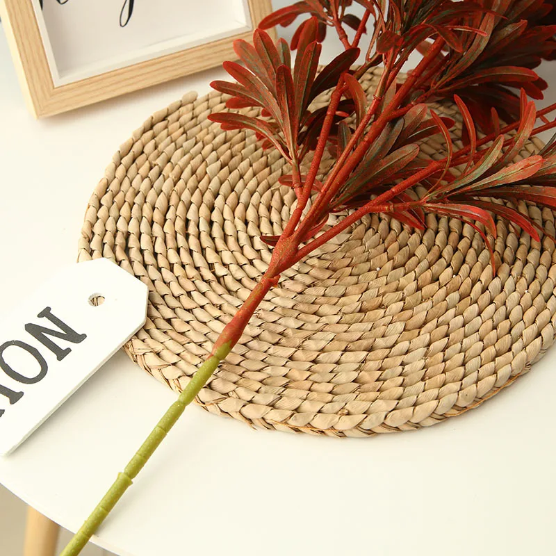 82 см 24 головки пластиковые листья большие искусственные ветки деревьев Зеленые