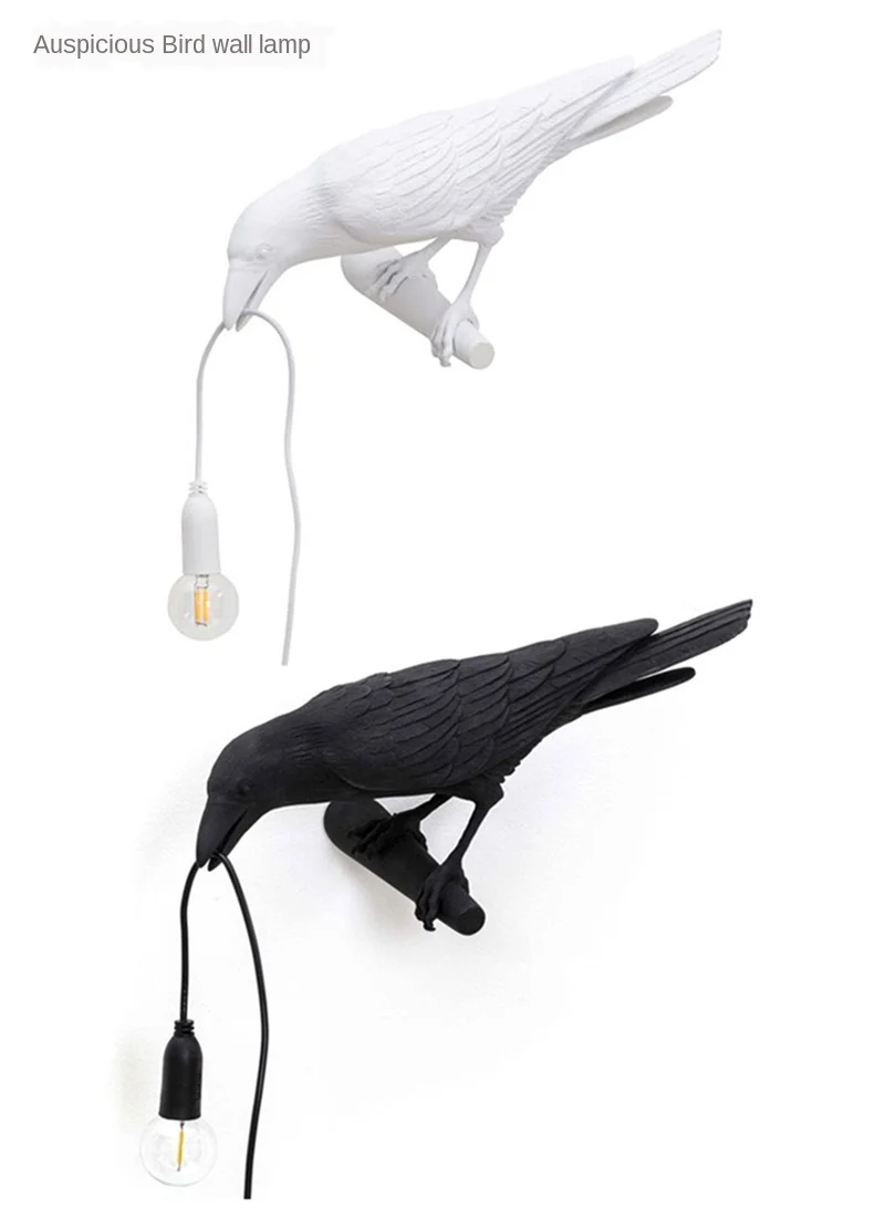 

Designer Bird table Lamp LED with plug Living Room bedside Lights Aisle for bedroom Restaurant Home Decor table lanterns