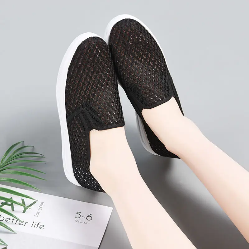 Tennis Shoes For Women Breathable Sneakers 2021 Spring Autumn Sports Comfy Jogging Trainers Female Soft Zapatos De Mujer Cheap