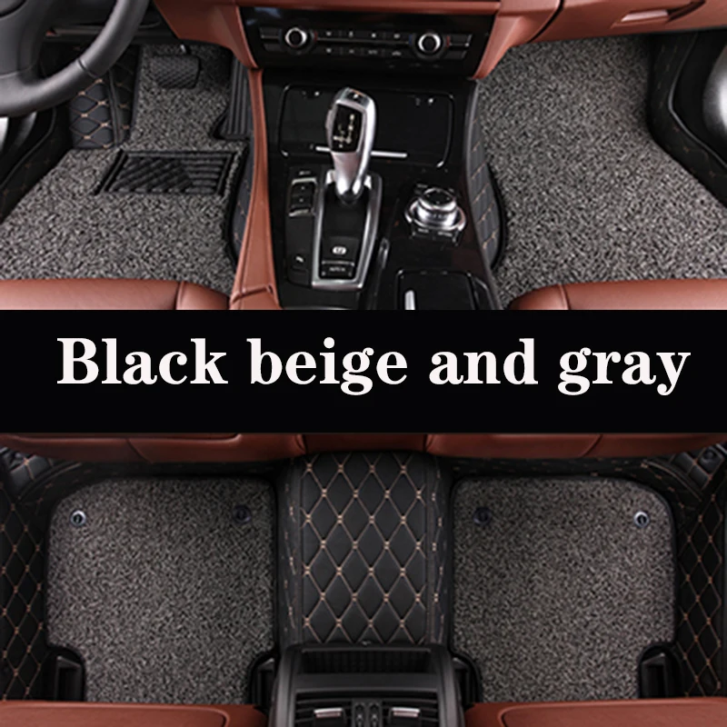 

Double Layer Car Floor Mats for HOLDEN Commodore Astra LTZ Colorado Caprice Captiva Calais Cruze Malibu Car Accessories