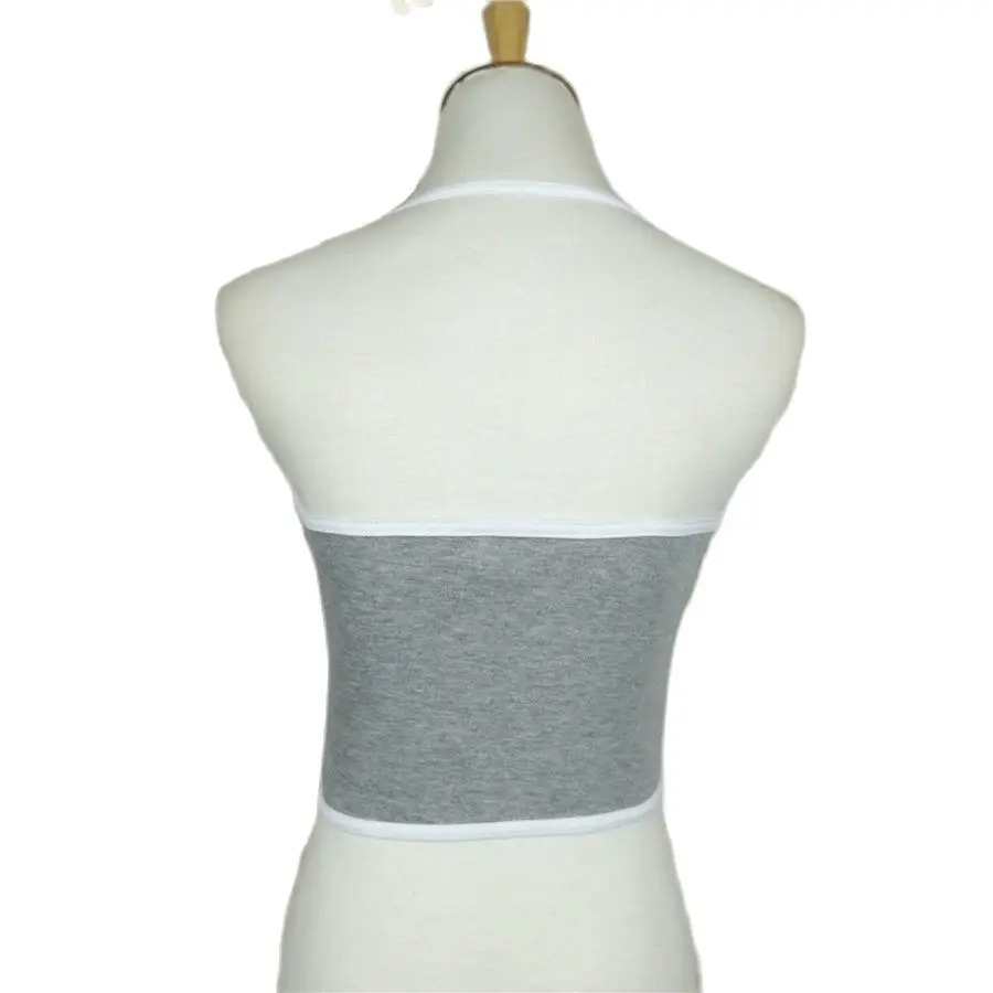 

Womens Summer Sexy Camis Tanks Cute Tops Sleeveless Backless Cotton Bustier Unpadded Bandeau Bra Vest Crop Top Seamless Tees