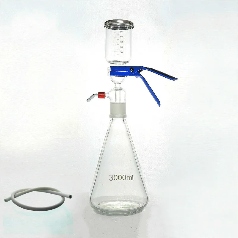 Аппарат для вакуумной фильтрации стеклянный песочный сердечник жидкий