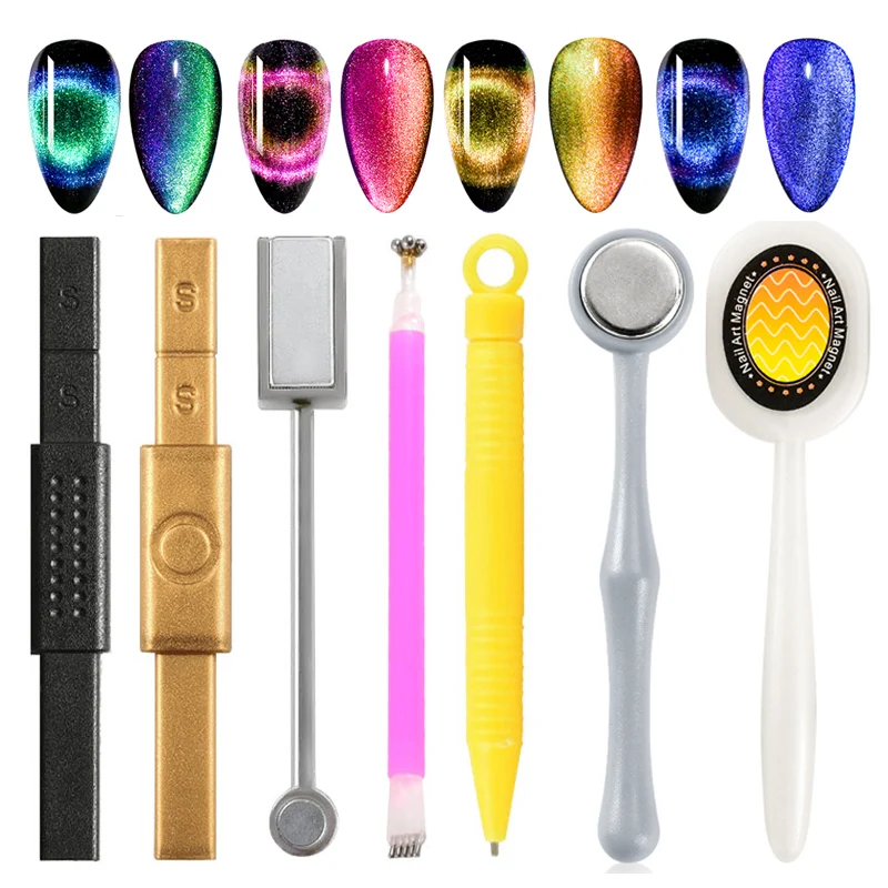 Магнит для кошачьих глаз с сильным эффектом волшебная палочка 9D 3d полоска