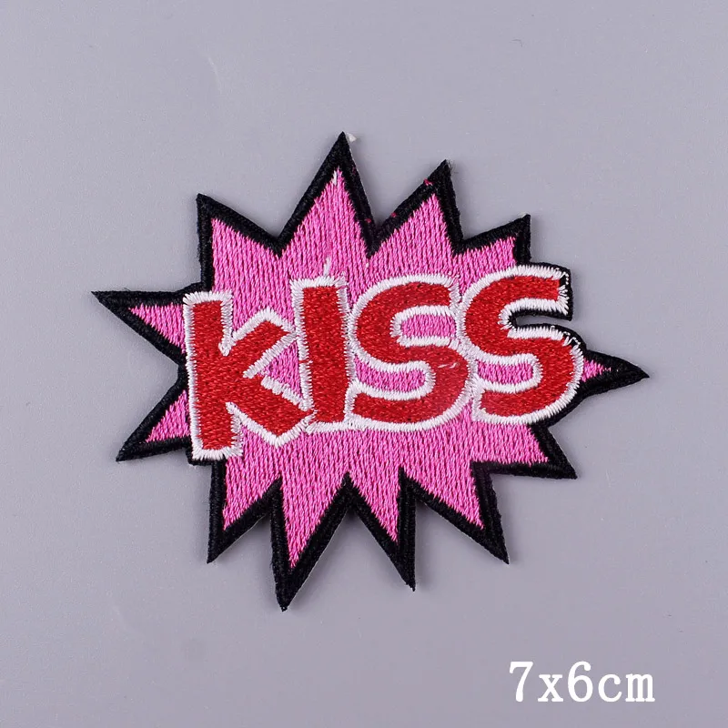 Нашивки с вышивкой WOW нашивки надписью на одежду наклейки помощью утюга для