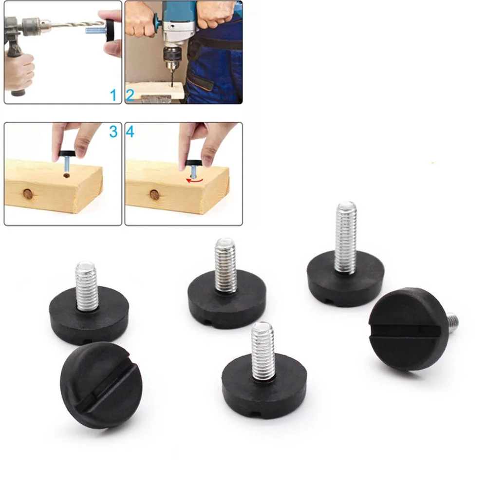 20Pcs Adjustable Foot Pad Furniture Legs Anti-slip Base Table Cabinet Leg Feet Leveler M6 Screw Metal Accessories |