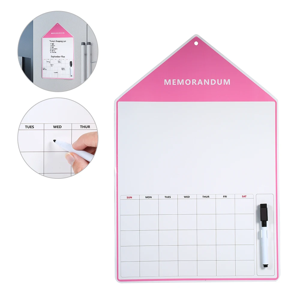 Многоразовый магнитный календарь на холодильник доска для сушки кухни детский