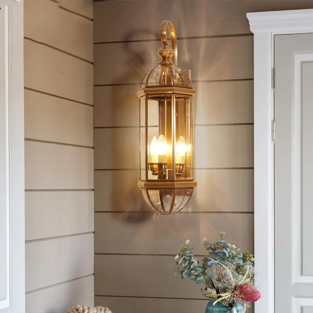 Водонепроницаемый светодиодный настенный светильник для крыльца уличная лампа