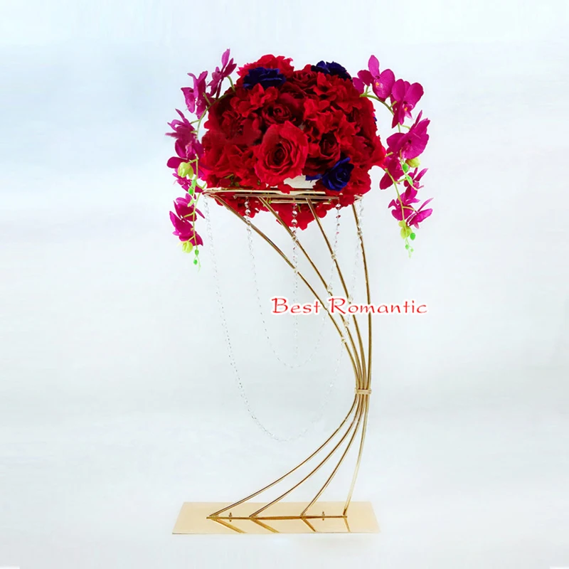 Свадебные центральные части подставка для цветов демонстрационный стеллаж