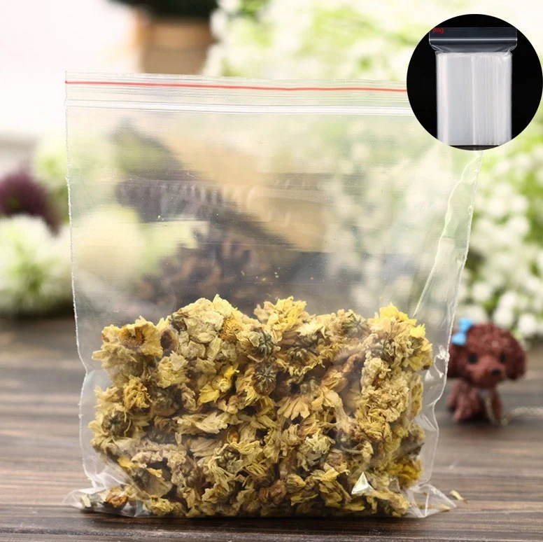 100 шт Пластиковые Упаковочные пакеты маленькая пластиковая сумка на молнии