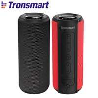 tronsmart t6 plus bluetooth speaker 40w portable speaker deep bass soundbar with ipx6 waterproof power bank function soundpulse