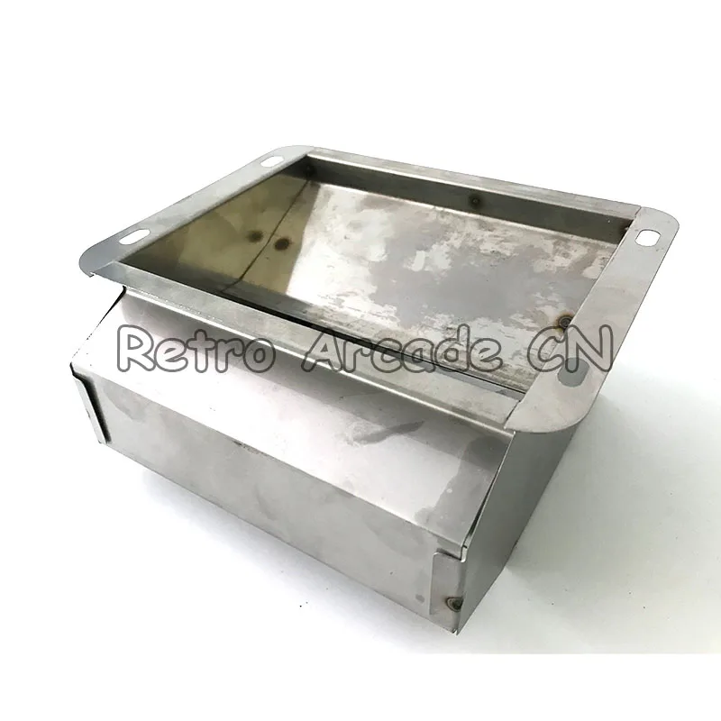 

New products Fruit Game MachineThin Stainless Steel Coin Collector Coin Token Changer Payout Slot Bucket for Arcade Game Machine