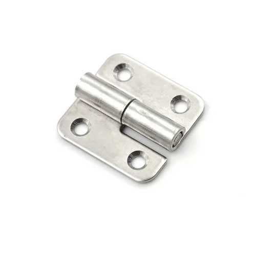 1Pcs 1.5 Inch Long Stainless Steel Self-Closing Corner Draw Door Hinge For Home Window Cabinet Tool Box Mounting Doors Hinges - купить по