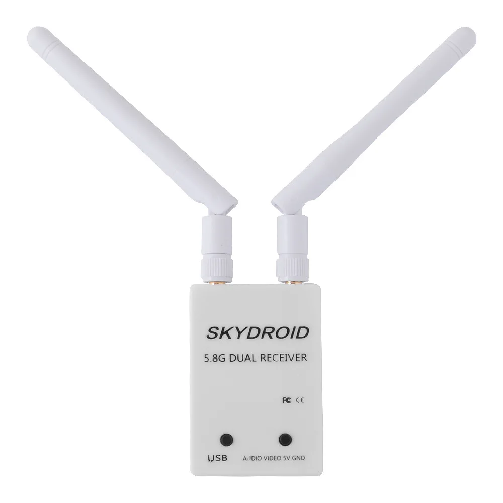 high quality uvc 5 8g otg 150ch audio fpv receiver for android mobile phone tablet smartphone transmitter rc drone spare parts free global shipping