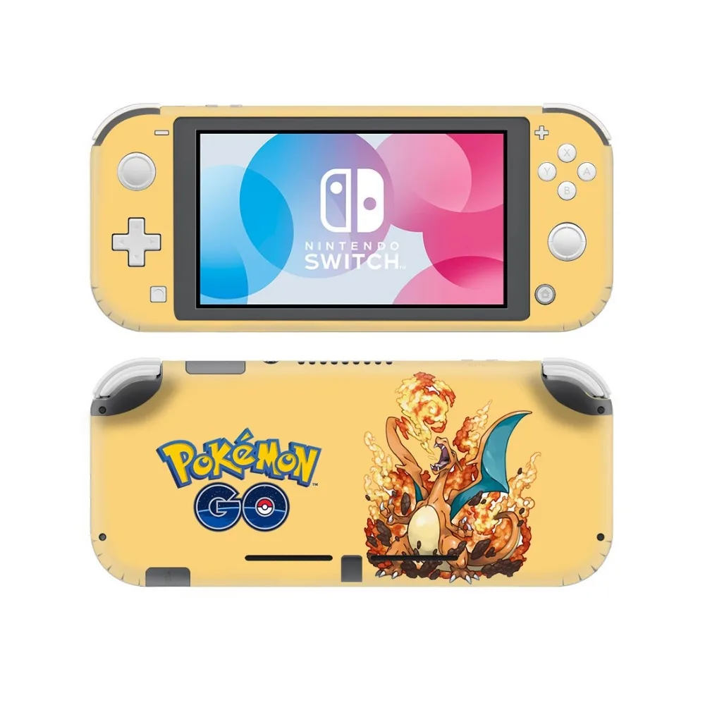 Покемон го Пикачу наклейка на кожу для nintendo Switch Lite консоль протектор Joy-con NAND переключатель Lite NSL наклейка на кожу