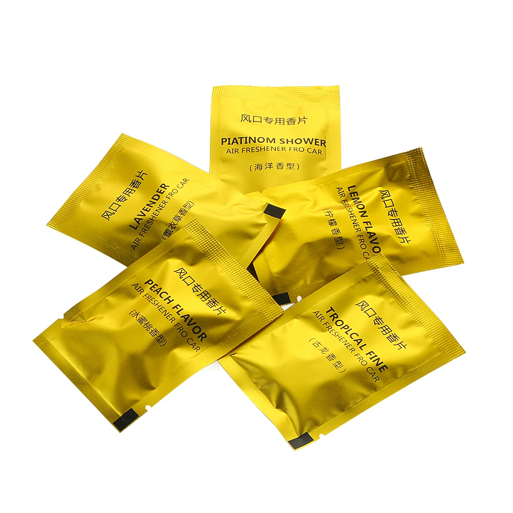 Бамбуковый древесный уголь автомобильный орнамент 5 упак./лот твердый