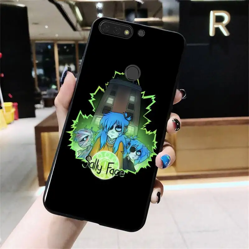 

Sally Face Game Phone Case For Huawei Honor 7C 7A 8X 9X 8A 10i 20lite 10 9lite 10lite 20 8C 8S 7S 9A 10X lite