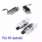 Проекционный логотип призрачной тени для Maserati Ghibli Quattroporte Levante GranTurismo GranCabrio, 2 шт., автомобильная светодиодная подсветка двери