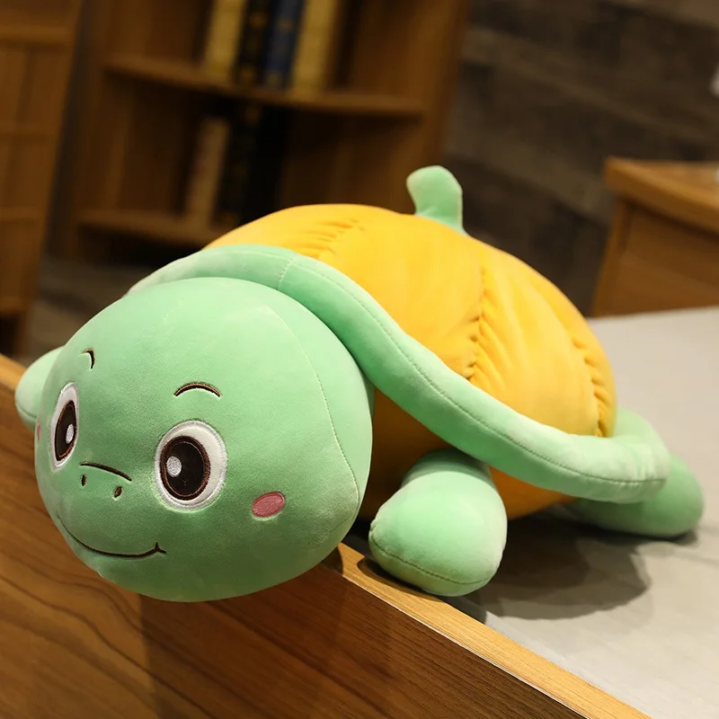 

Huggable Милая черепаха плюшевая игрушка мягкая набивная мультяшная кукла морское животное подушка для сна подарок на день рождения Рождество ...