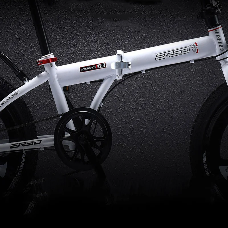 Складной велосипед ультралегкий портативный компактный багажник 16/20 дюйма для