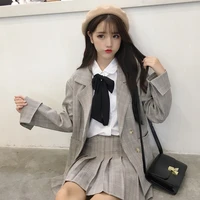 cheap wholesale 2019 new spring summer autumn hot selling womens fashion netred casual 2pieces set suit mp263