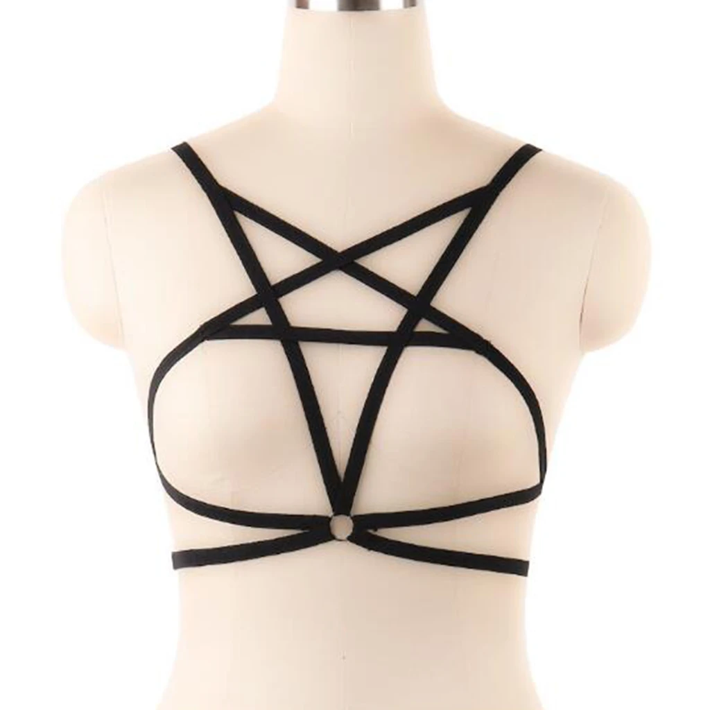 Модное сексуальное женское нижнее белье бюстгальтер с ремешками топы без