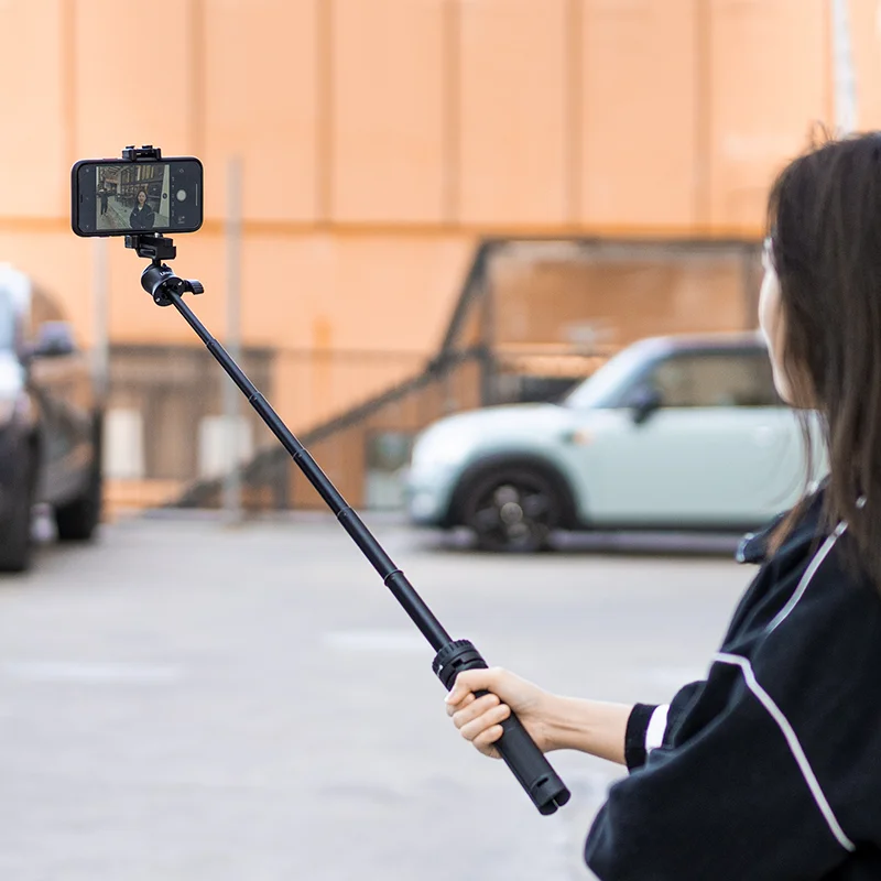 Ulanzi MT 34 Выдвижной Штатив селфи смартфона с держателем Phone 80 см Vlog SLR Трипод для