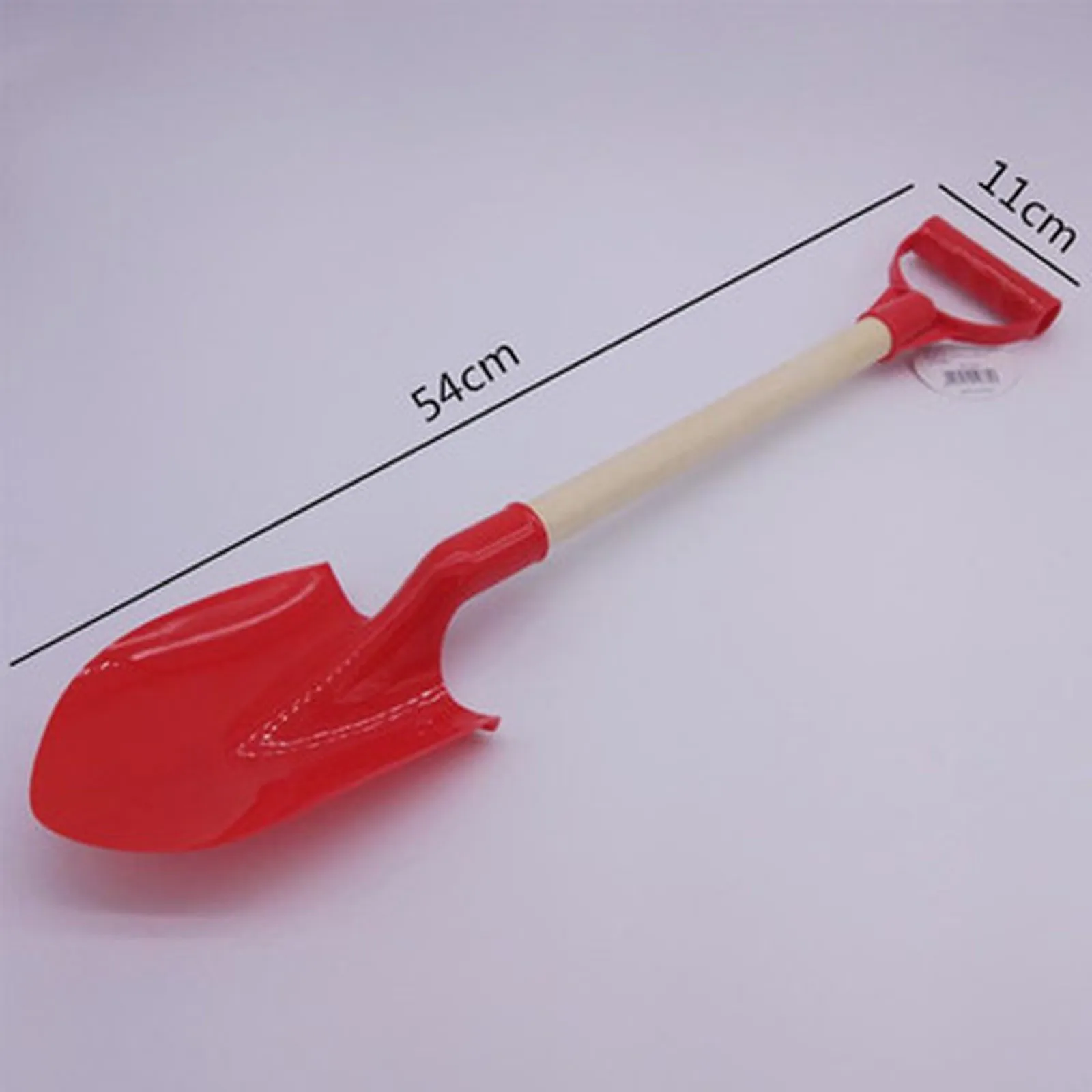 

1pcs Children's Snow Shovel Children's Beach Shovel With Wooden Handle Parent-child Interactive Toys Zabawki Antysresowe