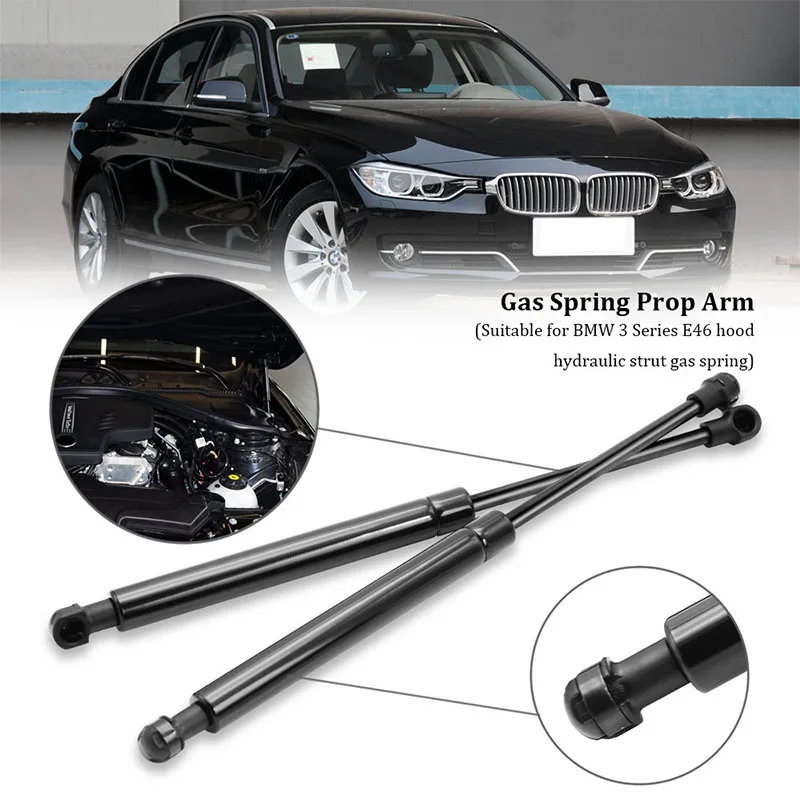

Car Front Bonnet Struts Hood Lift Supports Spring Shock Absorbe Gas Strut For BMW E46 323Ci 323i 325i 328i 330Ci 51238202688