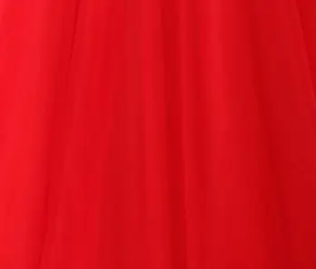 SSYFashion, новинка, роскошное вечернее платье, сексуальное, v-образный вырез, открытая спина, бисер, высокий разрез, тюль, длинное, для выпускного вечера, на заказ, вечерние, официальные платья - Цвет: Красный
