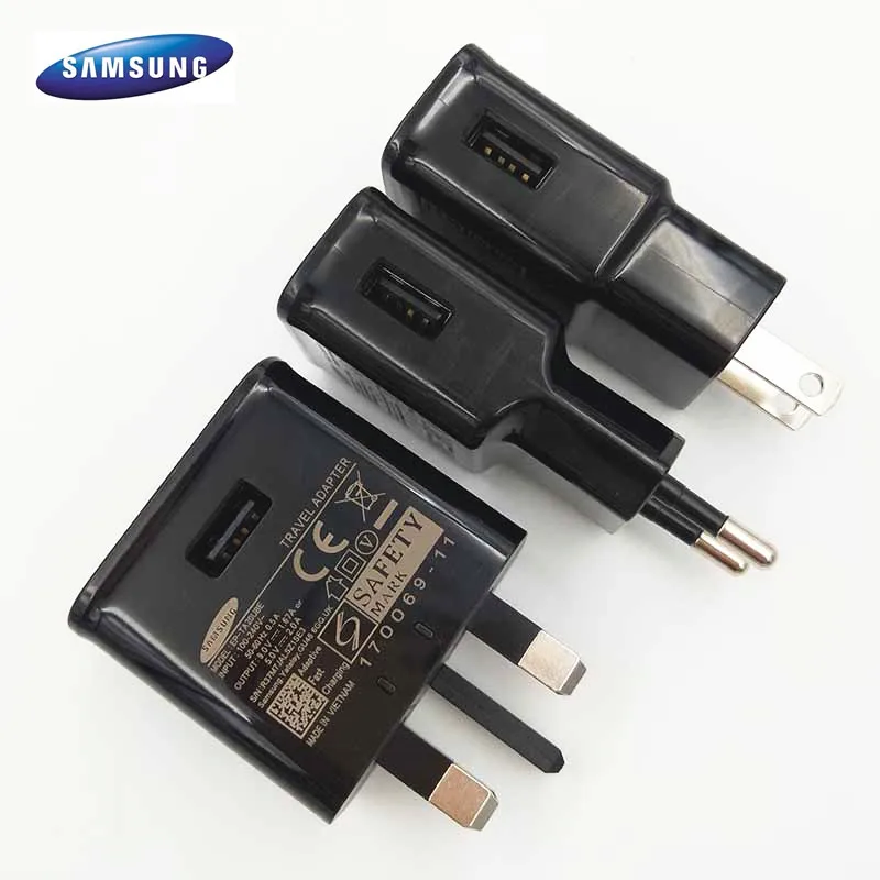 Оригинальное быстрое зарядное USB устройство Samsung адаптер для путешествий 9 В 1 67 А