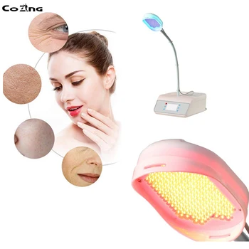 NEW 650nm Diode Low Level laser therapy LLLT red Blue Light thermal Acne Laser Treatment Face Skin whitening