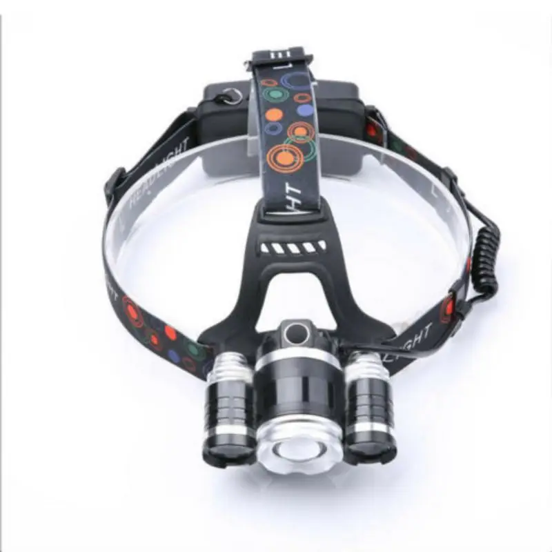 

20000lums LED Headlight AC 100-240V Zoom Led Headlamp Torch Flashlight Head Lamp with 18650 Battery for Outdoor Lighting Gift