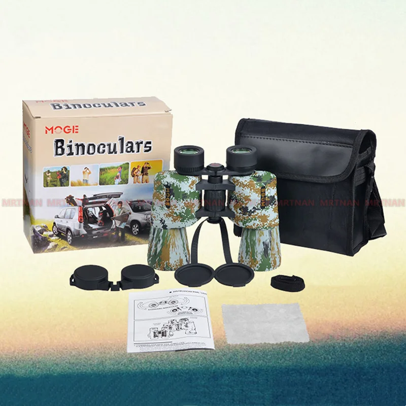

Hot-selling 10x50 binoculars professional high-powered high-definition low-light night vision telescope travel telescope
