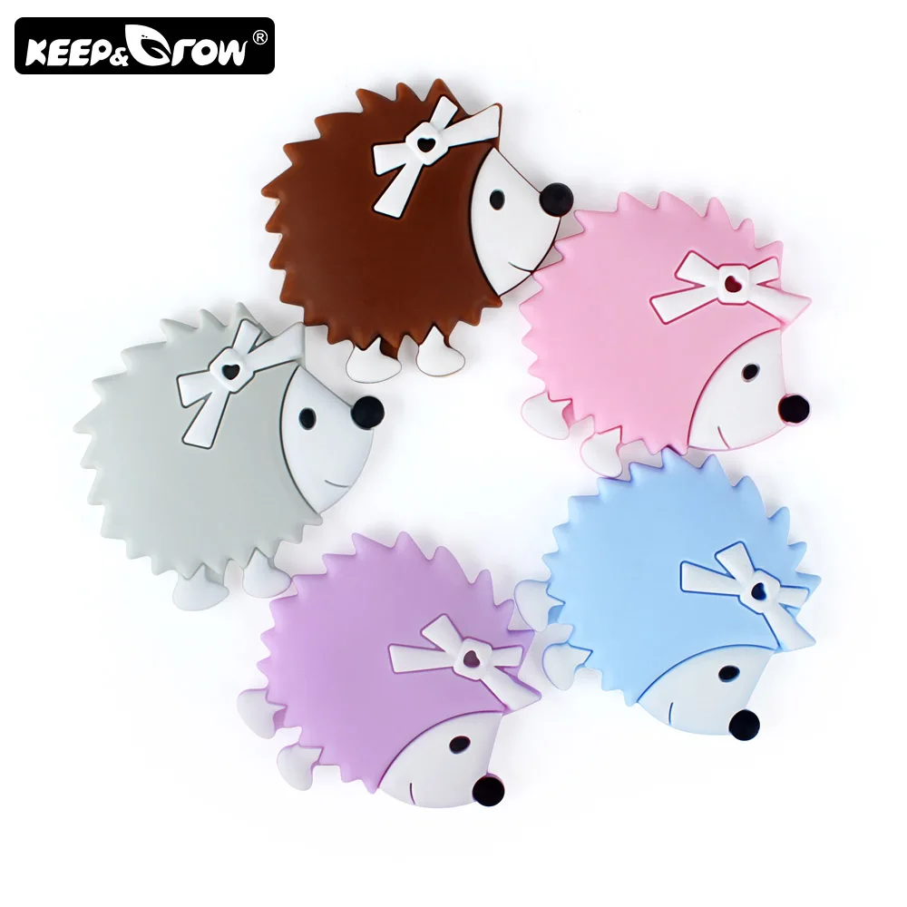 1 шт. Силиконовые Прорезыватели для зубов Ежик | Мать и ребенок