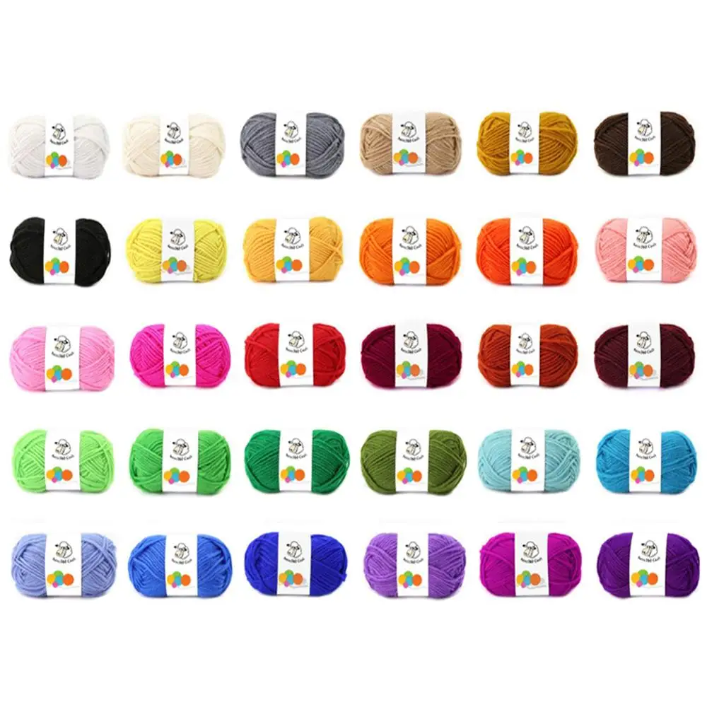 25 г Акриловая Пряжа Удобная пряжа швейная ручное вязание шарф шапка для вязания