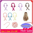 Плойка из мягкой пены для завивки волос, большая губка для завивки волос, простой роликовый валик, инструменты для укладки волос