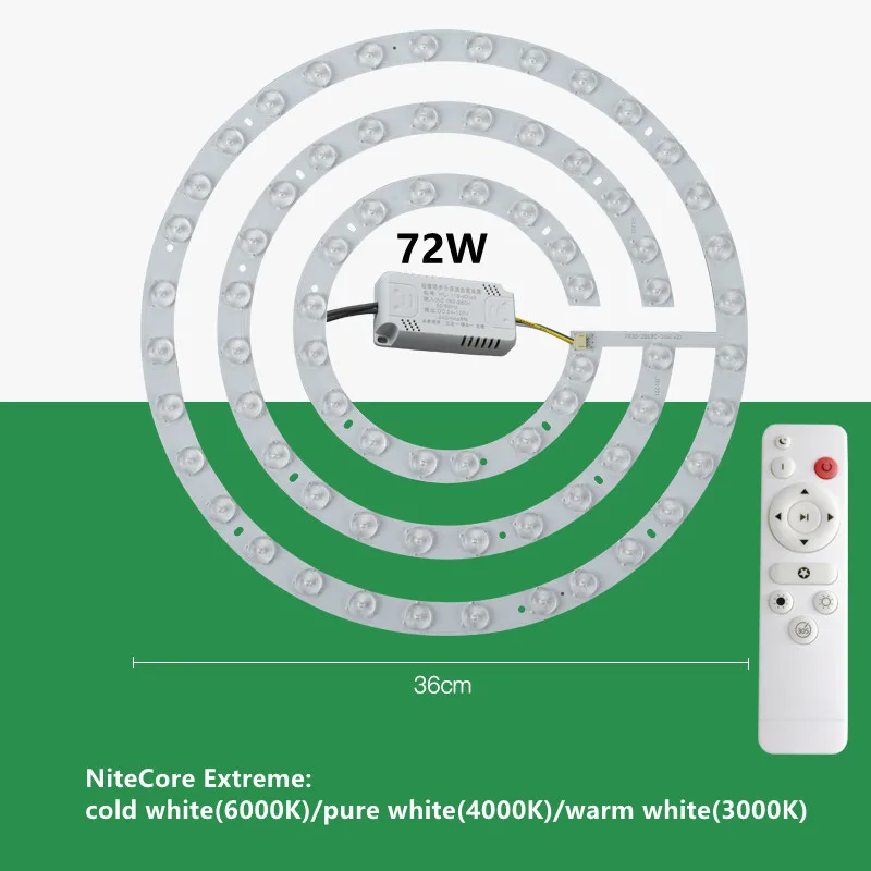Светодиодный потолочная панель округлая круговой лампы модернизация 5730