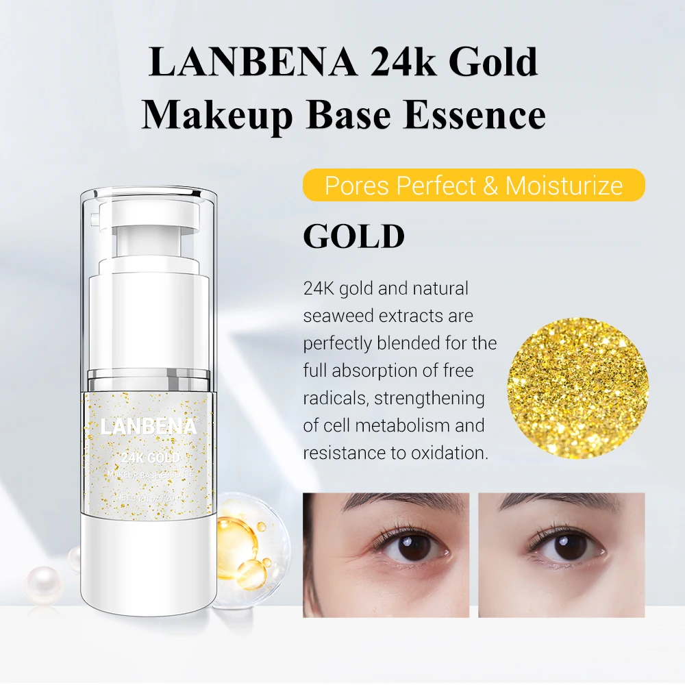 

Foundation Base Makeup Essence Face Primer Facial Serum Brighten Skin Tone Sunscreen Anti Aging Moisturizing Professional 20ml