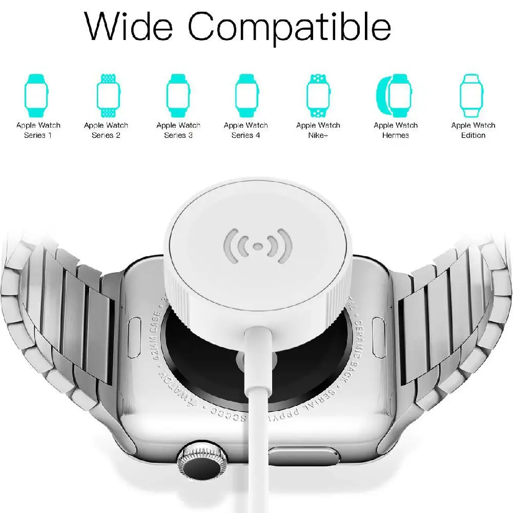 MeterMall Быстрое беспроводное зарядное устройство универсальное для Apple IWatch 1 2 3 4