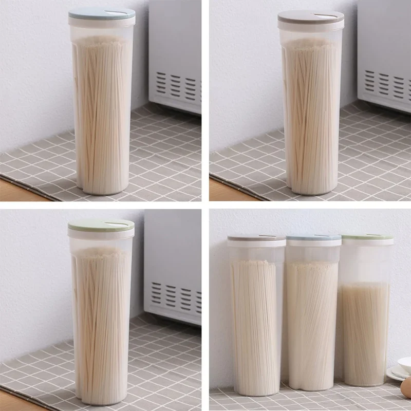 Multifunction Spaghetti Box Cutlery Noodle Storage Box Chopsticks Boxes Hot Selling Food Canister For Kitchen Containers Storage