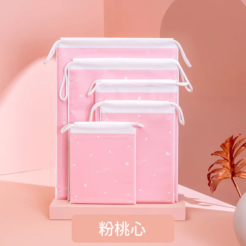 

Waterproof Cosmetic Storage Bag for Women Floral Transparent Wash Bag Creative Home Outing Compressed Shower Bag