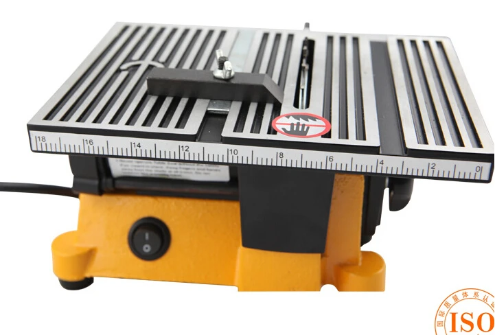 

110-120v 90w Mini Table Saw/Mini Bench Saw 1pc alloy blade 1pc diamond blade cuts stone wood copper aluminium lead