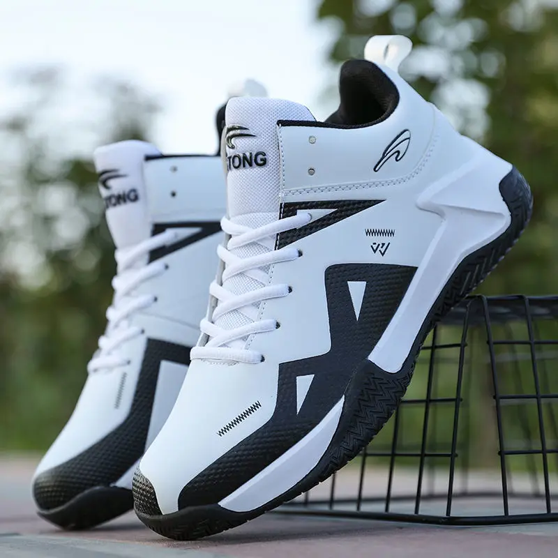

Basketball Shoes For Man Sneakers Boys Basket Shoes Autumn High Top Anti-slip Outdoor Sports Shoes Trainer Men Autumn Gym Flats