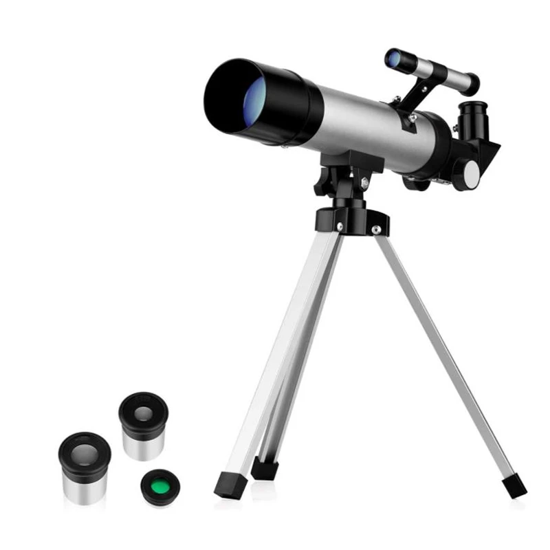 

Telescope for Kids Telescopes for Astronomy Beginners Capable of 90X Magnification,Eyepieces Tabletop Tripod Viewfinder