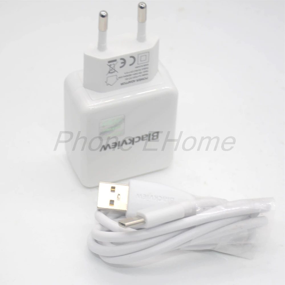 Оригинальный адаптер питания с кабелем USB Type C для Blackview BV9000 Pro|Зарядные устройства